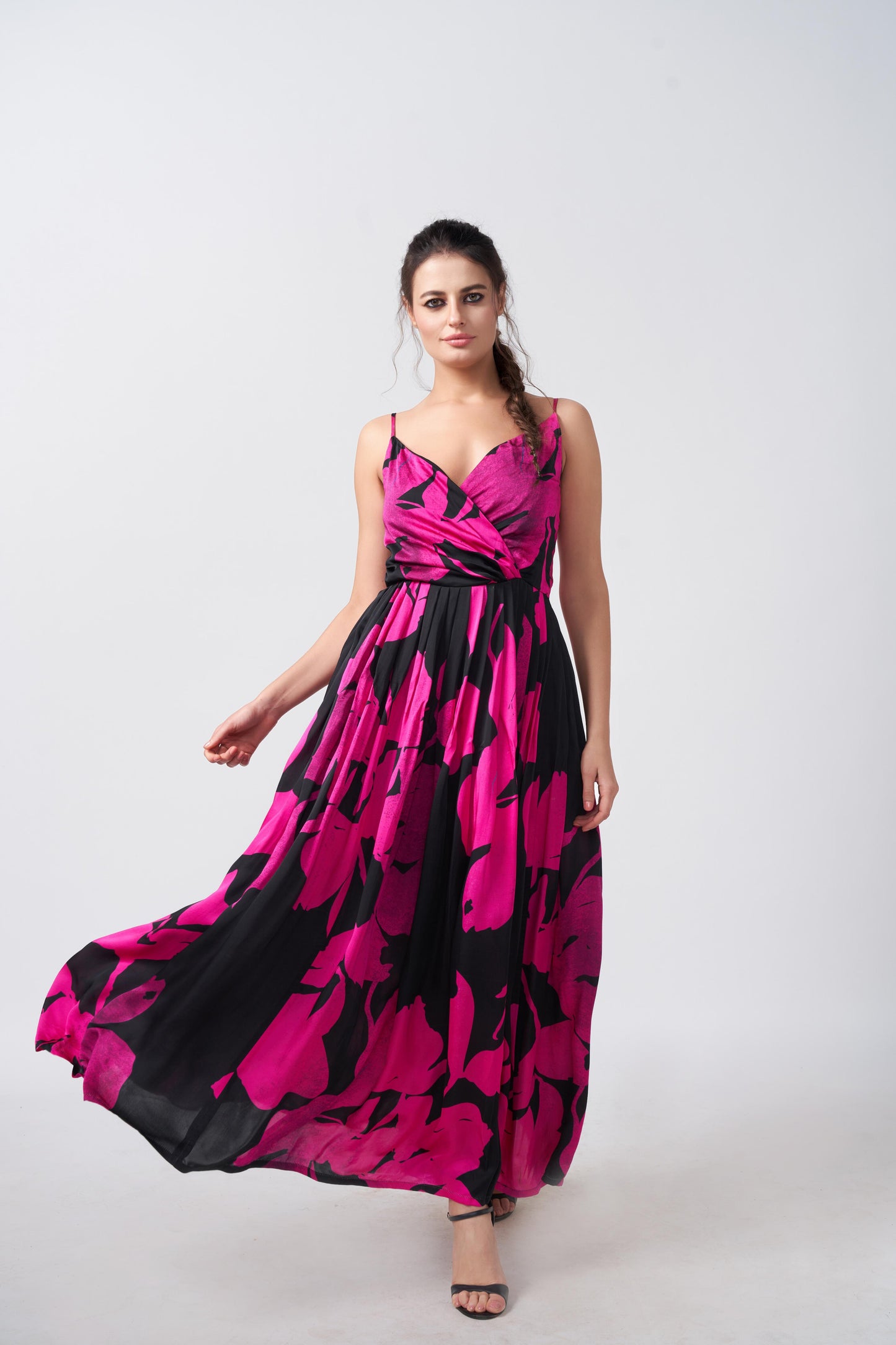 Cerise Blossom Dress