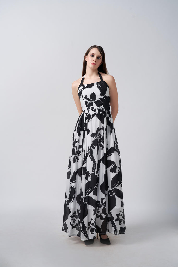 Timeless Grace Floral Dress