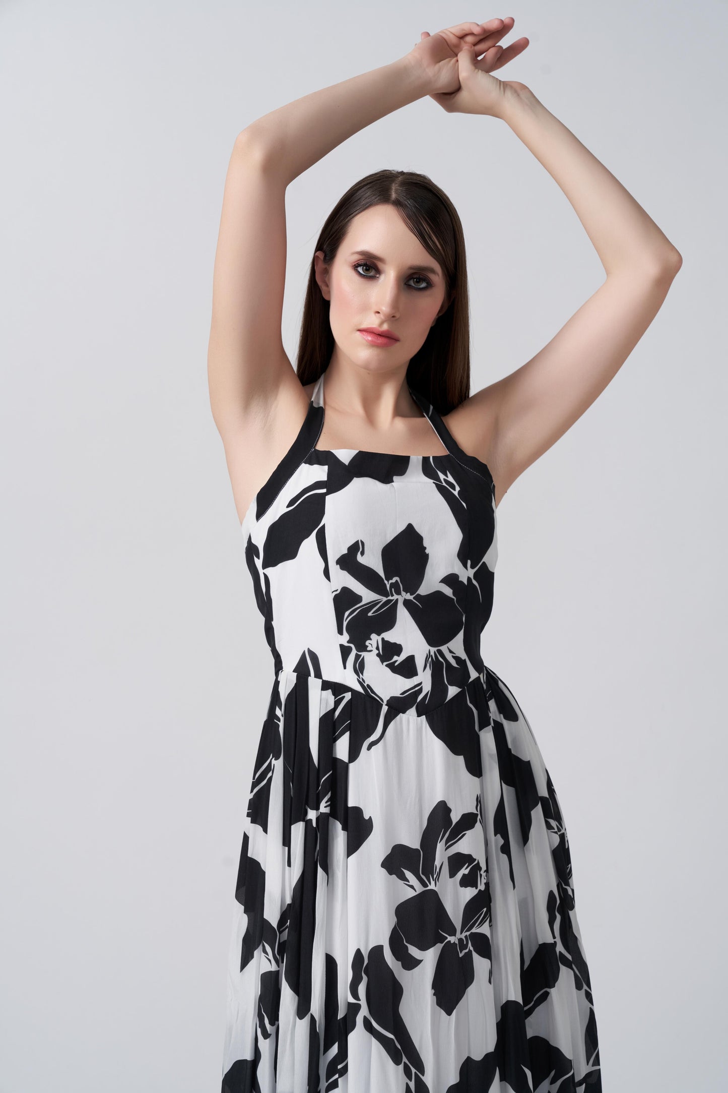 Timeless Grace Floral Dress