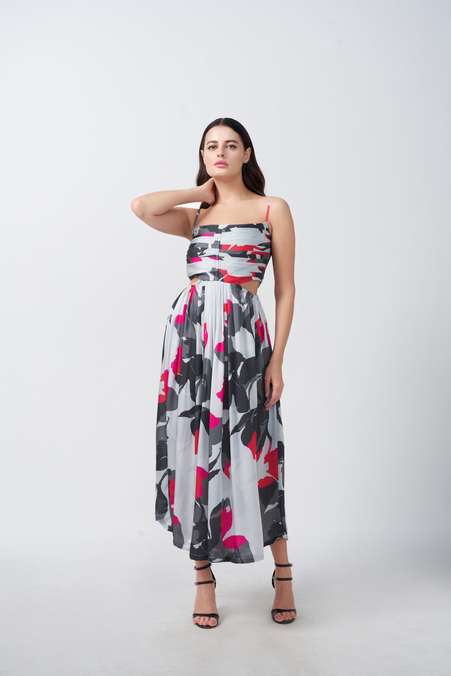 Elegance in Motion Midi Dress