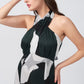 Abstract Tie-Back Elegance