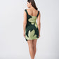 Verdant Knot Mini Dress