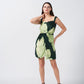 Verdant Knot Mini Dress