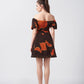 Sunset Romance Crepe Dress