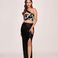 Luxe Noir One Shoulder Top