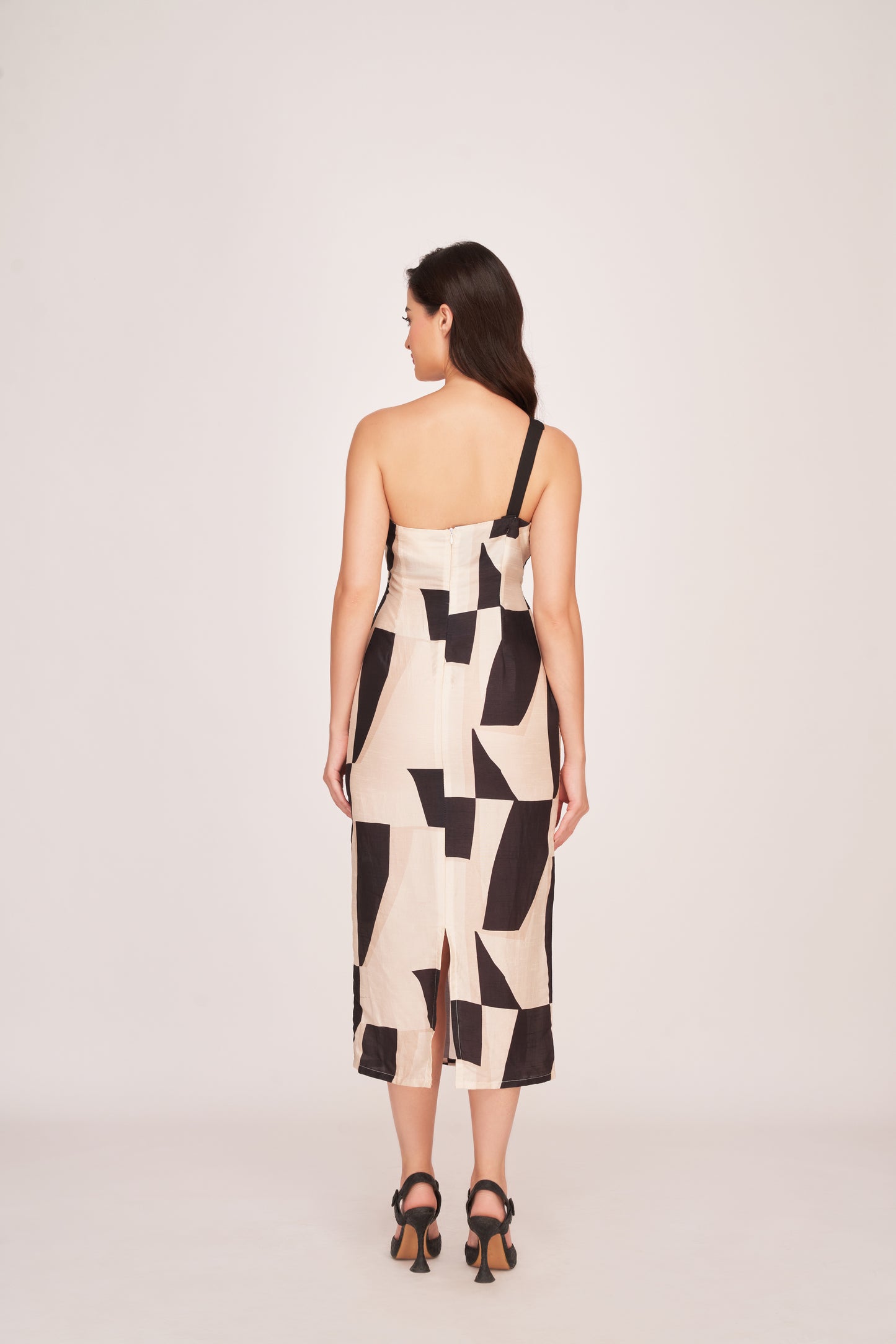 Eternal Chic Abstract Dress