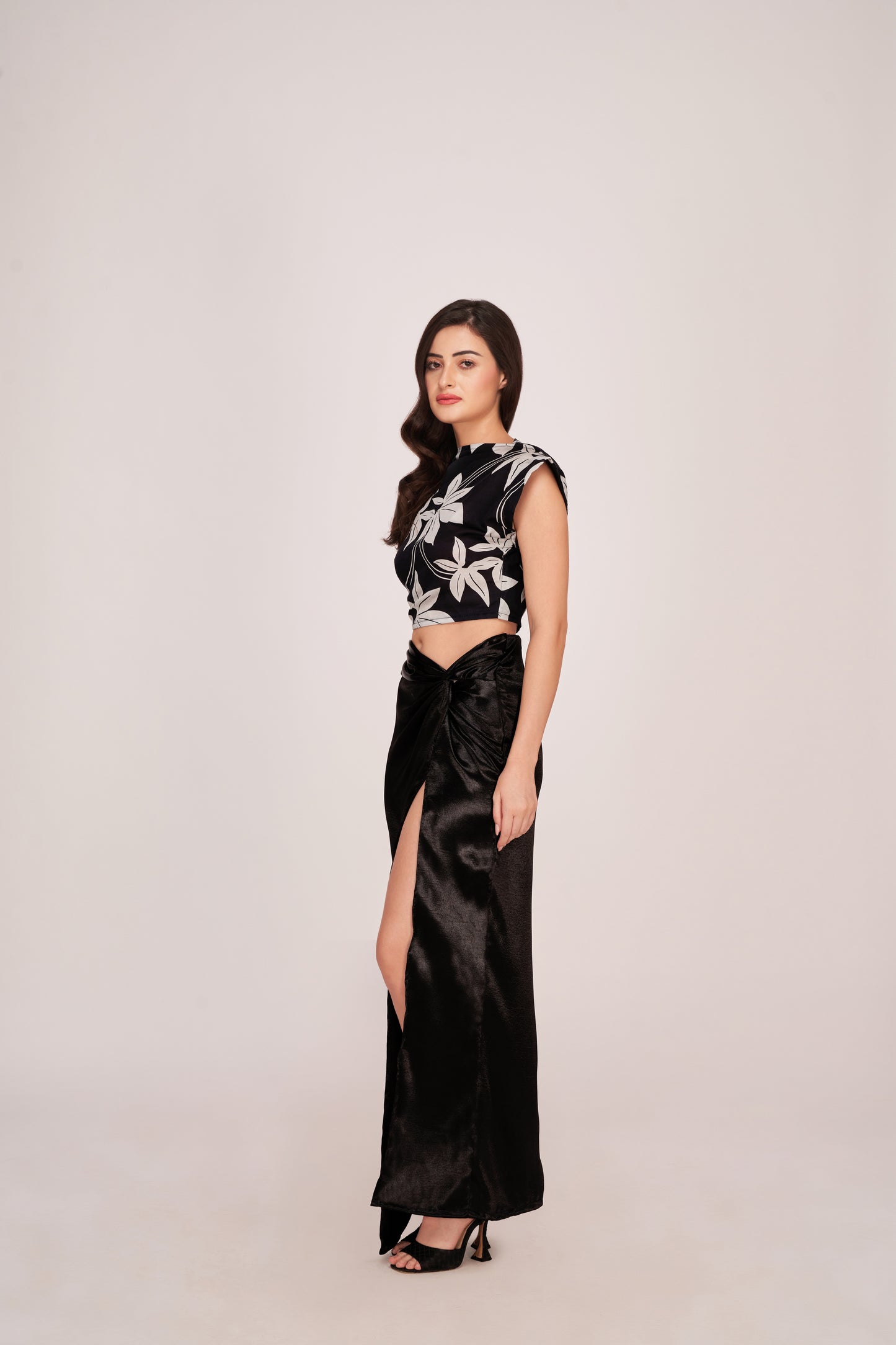 Floral Noir Empowerment Co-Ord Set