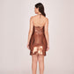 Golden Radiance Mini Dress